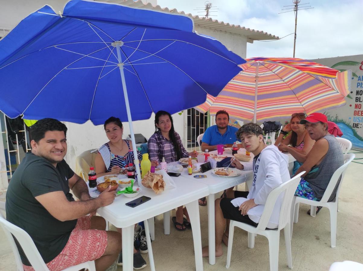Hostal Las Garzas Del Pelado Playas Bagian luar foto