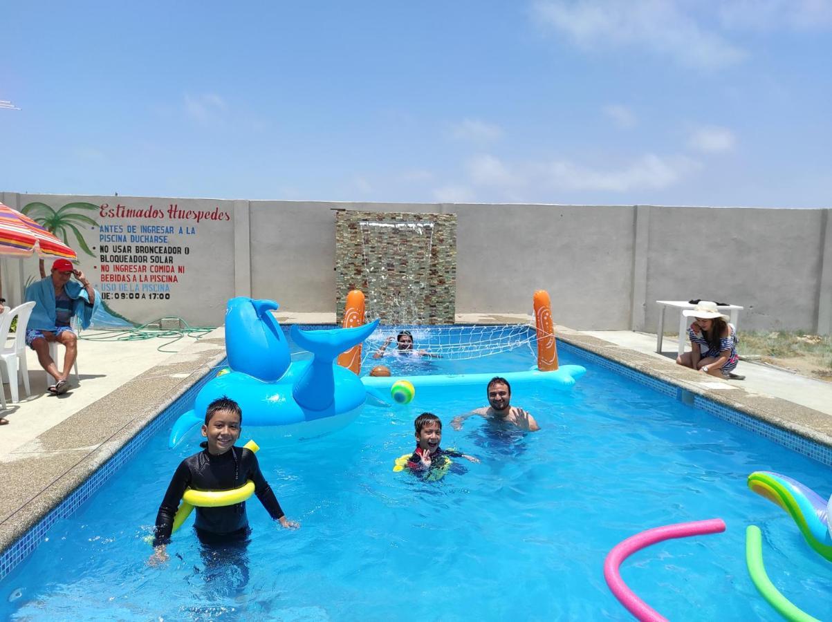 Hostal Las Garzas Del Pelado Playas Bagian luar foto
