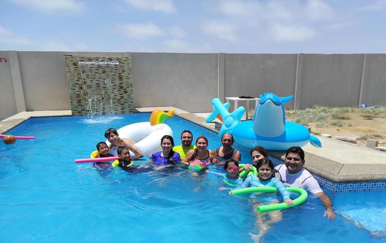 Hostal Las Garzas Del Pelado Playas Bagian luar foto