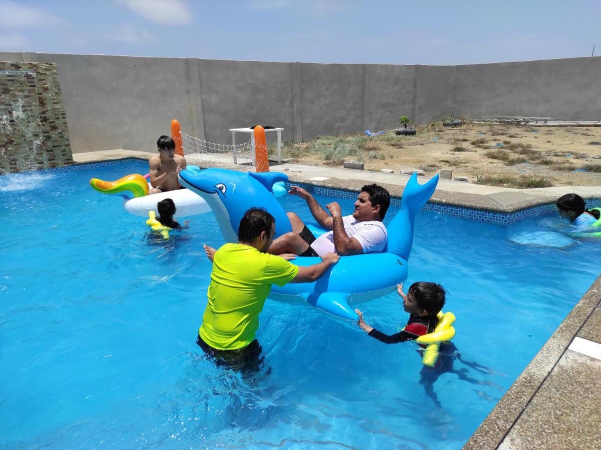 Hostal Las Garzas Del Pelado Playas Bagian luar foto